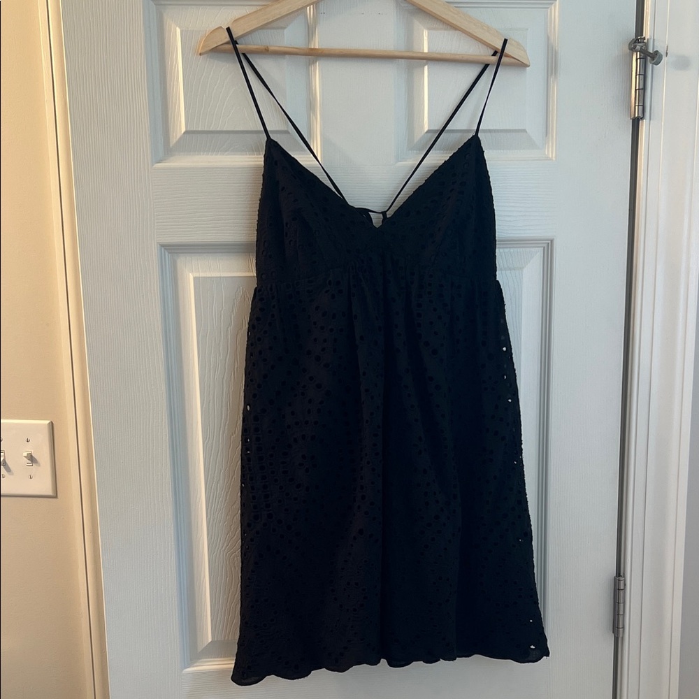 H&M Black Mini Dress